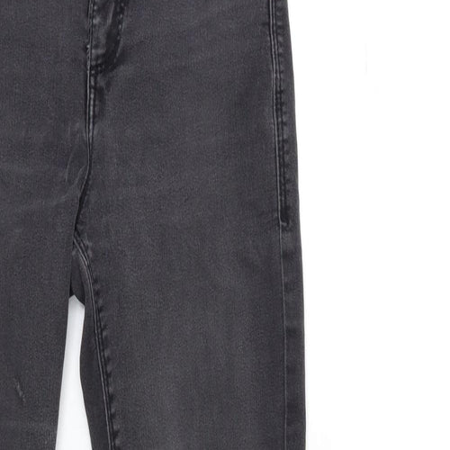 Dorothy Perkins Womens Green  Denim Skinny Jeans Size 8 L30 in