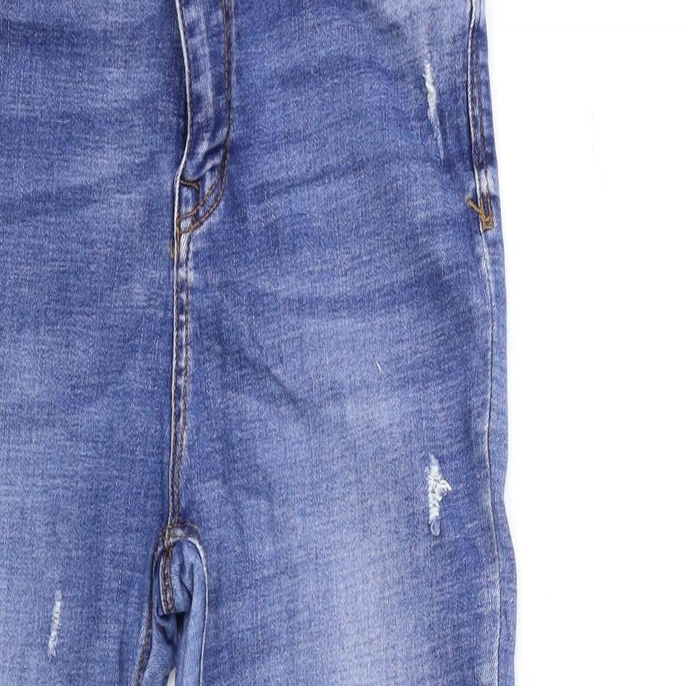 Stradivarius Womens Blue  Denim Skinny Jeans Size 14 L27 in