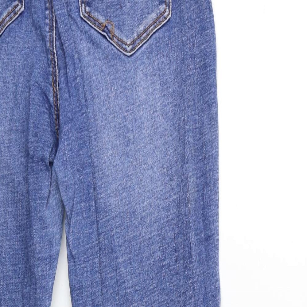Stradivarius Womens Blue  Denim Skinny Jeans Size 14 L27 in