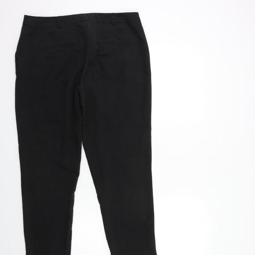 Dorothy Perkins Womens Black   Trousers  Size 12 L27 in