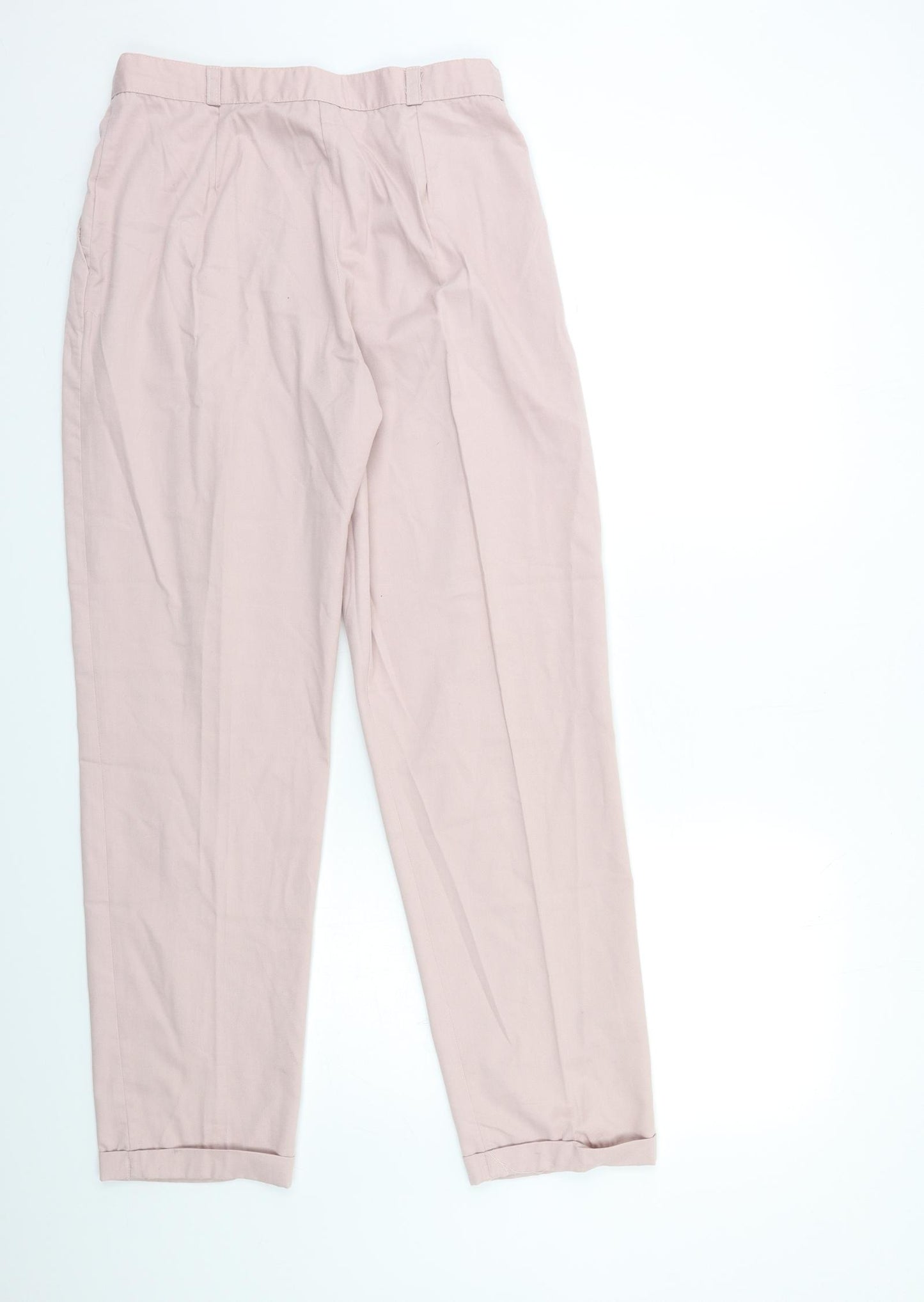 Preworn Womens Pink   Trousers  Size 16 L31 in