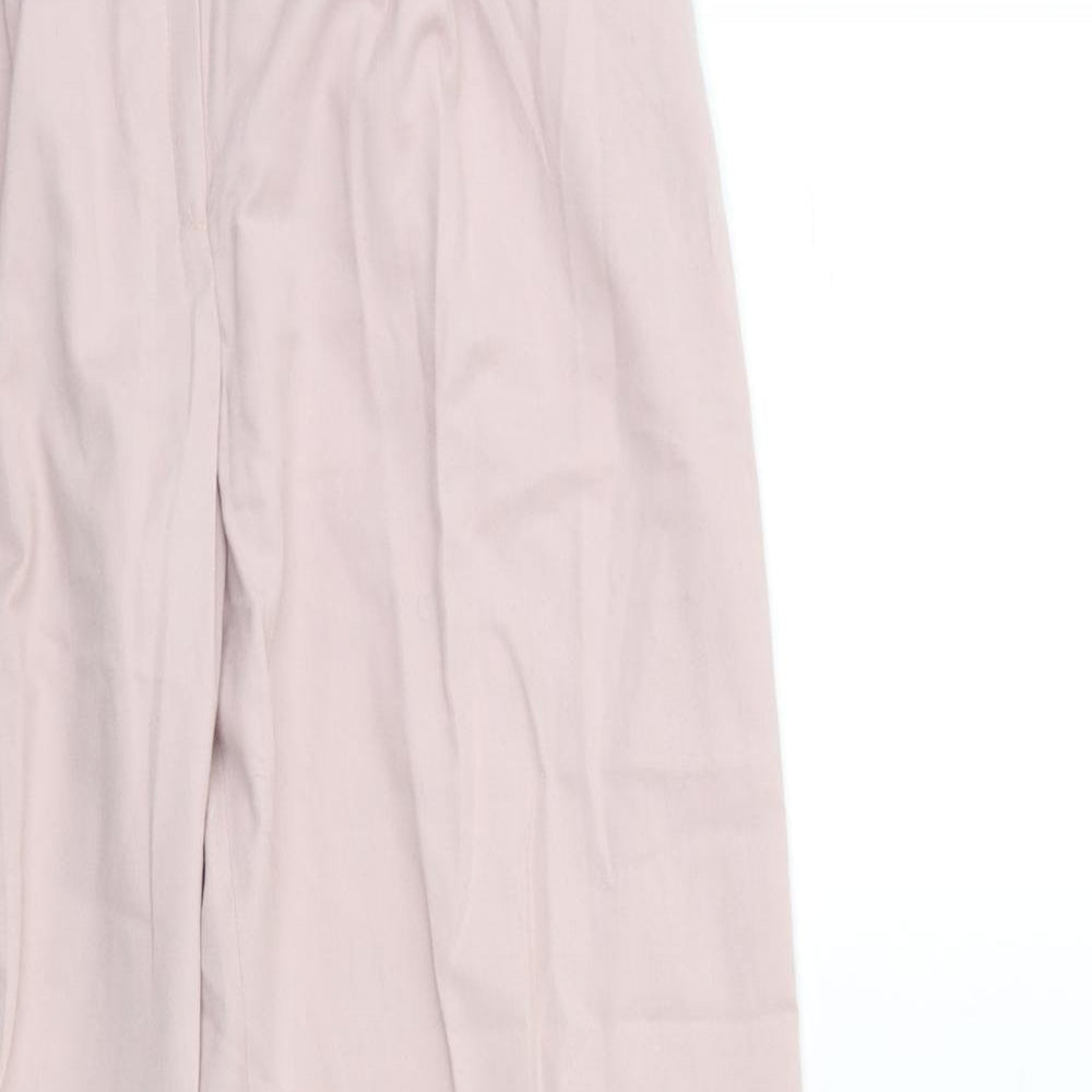 Preworn Womens Pink   Trousers  Size 16 L31 in