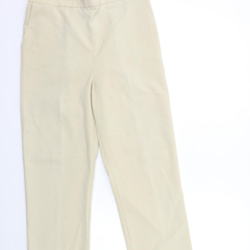 Preworn Womens Beige   Trousers  Size 28 in L25 in