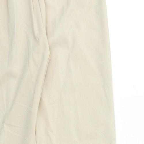 Preworn Womens Beige   Trousers  Size 28 in L25 in