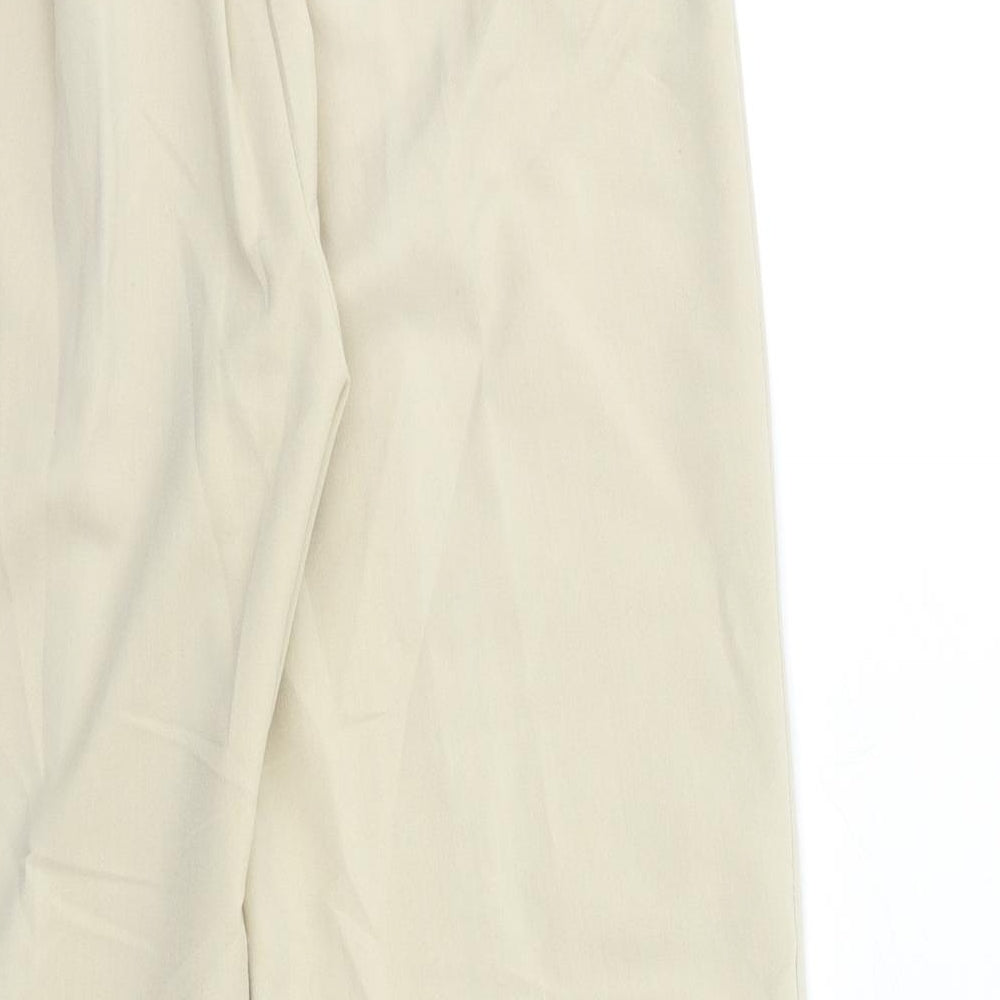 Preworn Womens Beige   Trousers  Size 28 in L25 in