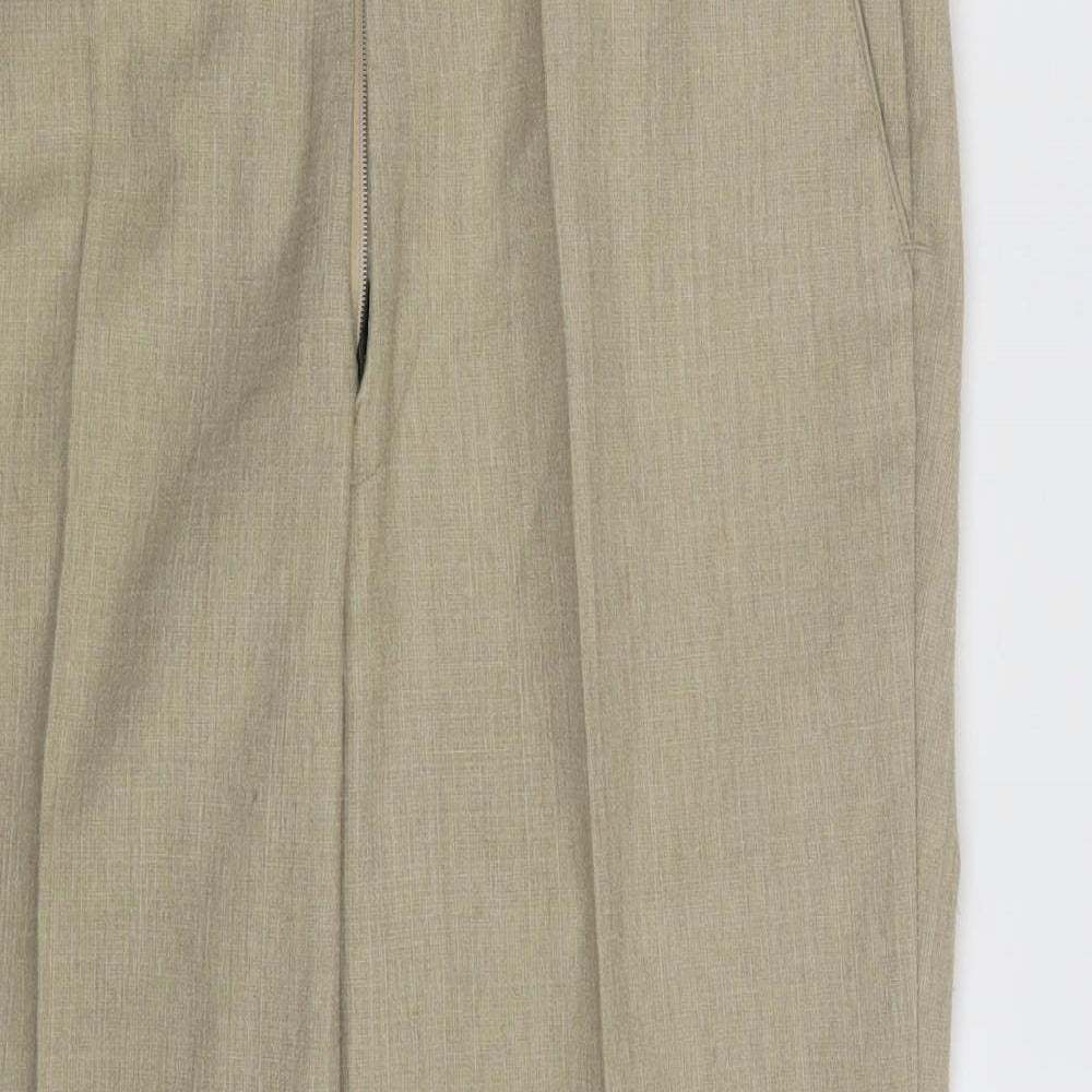 DAKS Womens Beige   Dress Pants Trousers One Size L26 in