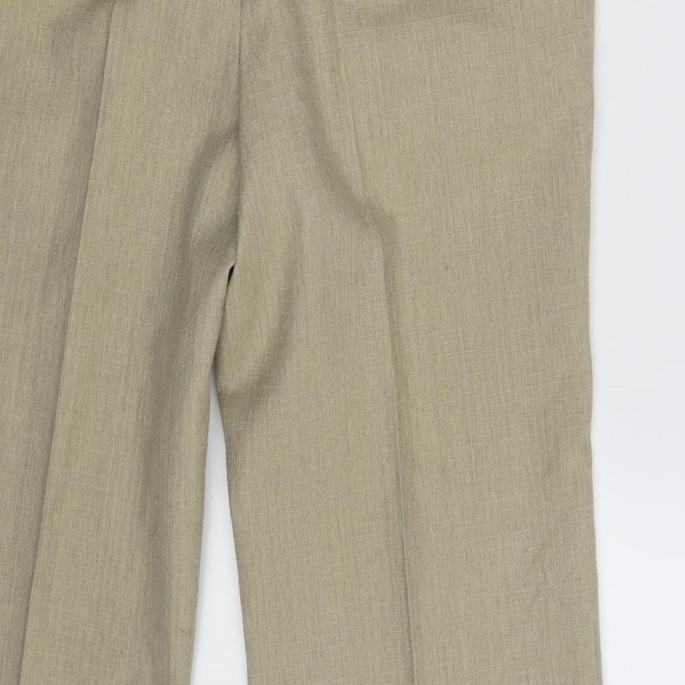 DAKS Womens Beige   Dress Pants Trousers One Size L26 in