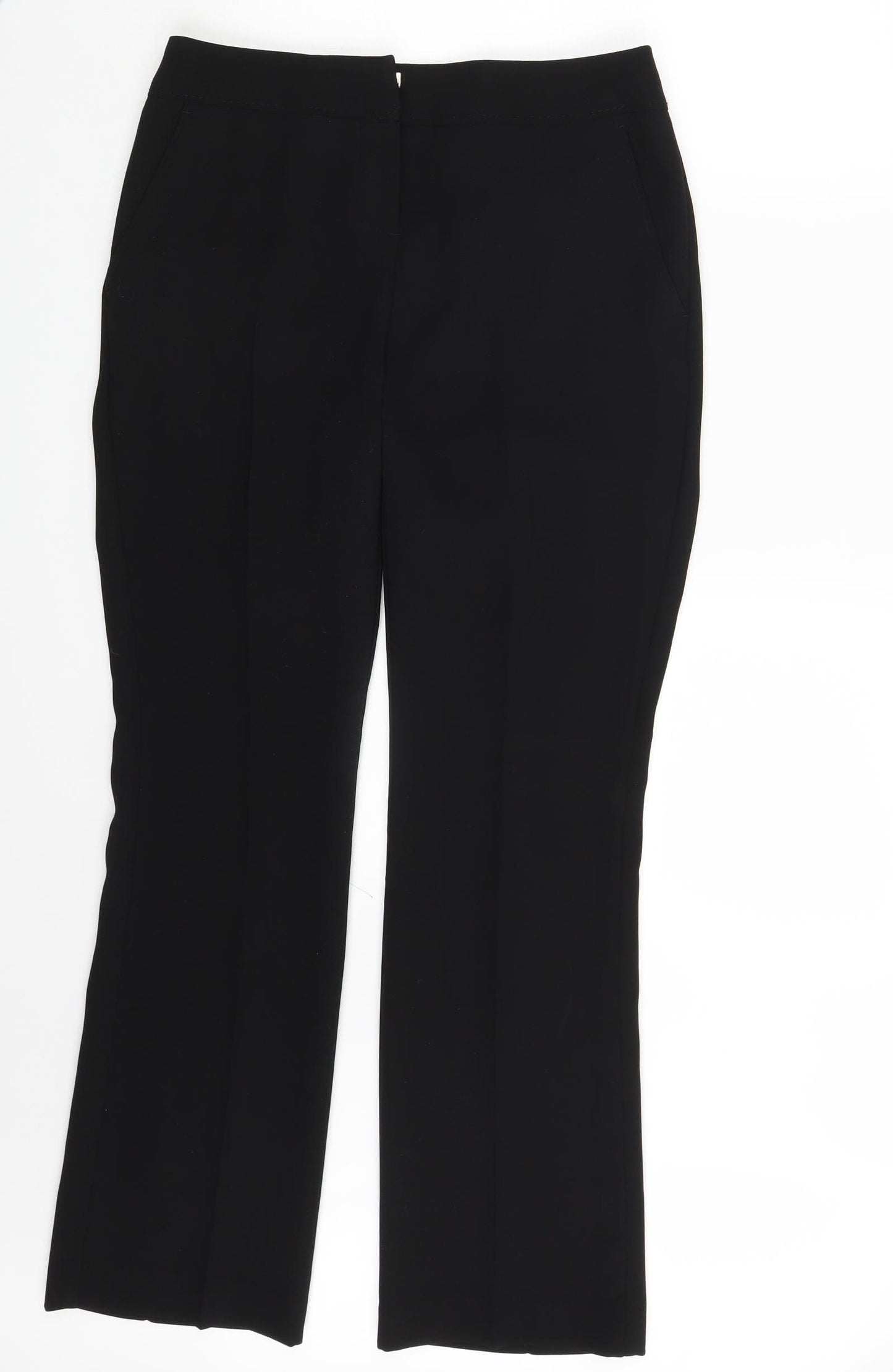 Papaya Womens Black   Dress Pants Trousers Size 10 L29 in