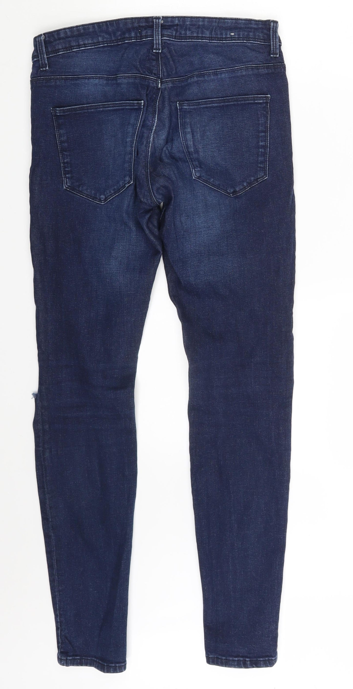 FOREVER 21 Womens Blue  Denim Skinny Jeans Size 28 in L28 in