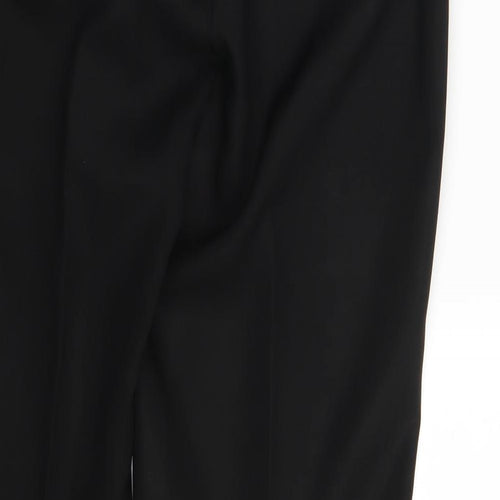 Papaya Womens Black   Dress Pants Trousers Size 10 L31 in