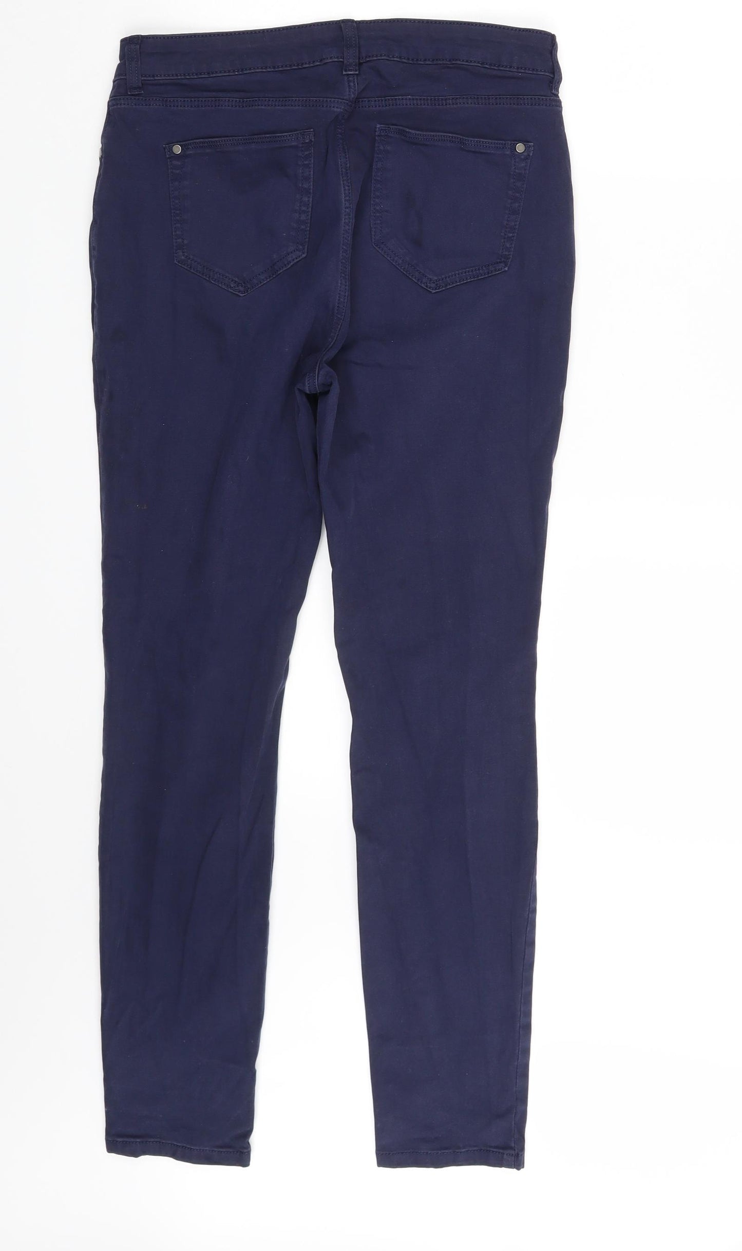 TU Womens Blue  Denim Skinny Jeans Size 10 L28 in