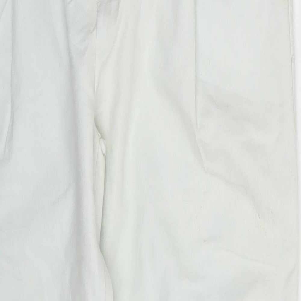 Motel Womens White  Denim Jegging Leggings  L29 in