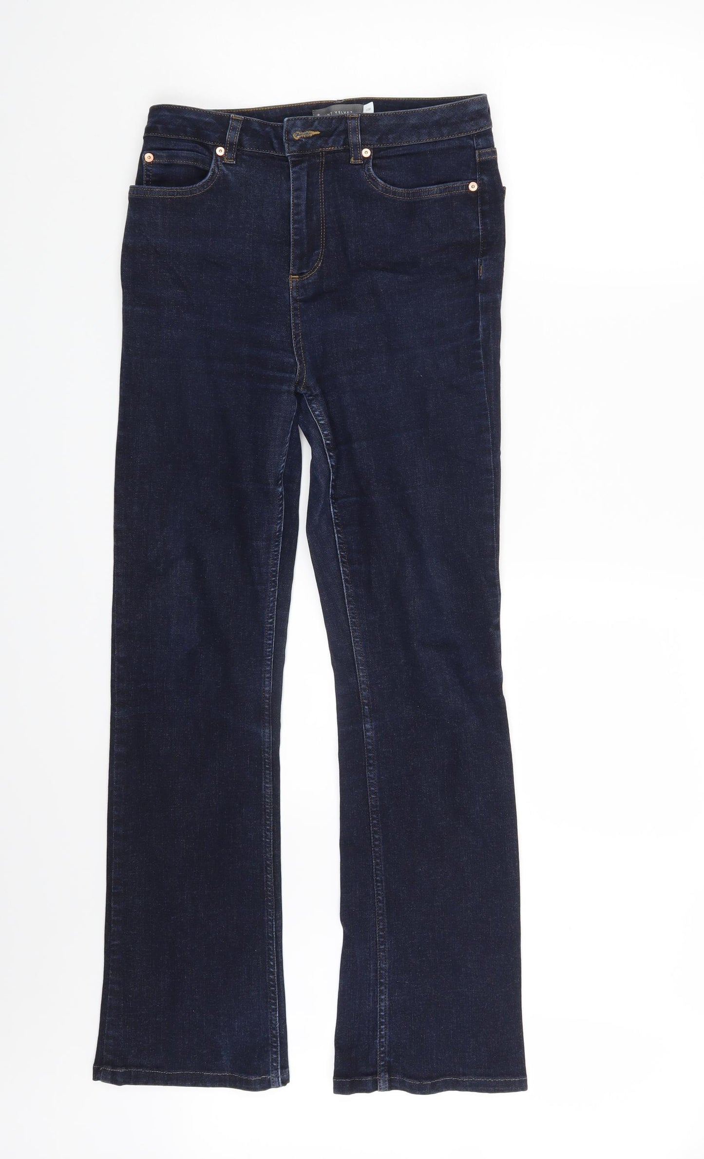 Mini Velvet   Womens Blue  Denim Straight Jeans Size 10 L29 in