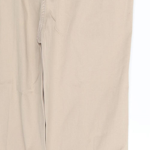 Preworn Womens Beige   Capri Trousers One Size L25 in