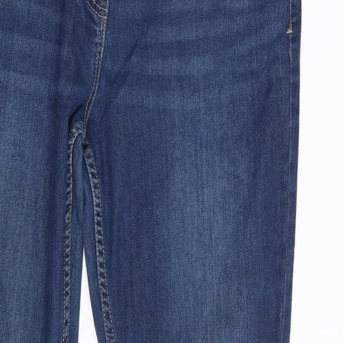 nnext Womens Blue  Denim Straight Jeans Size 16 L31 in