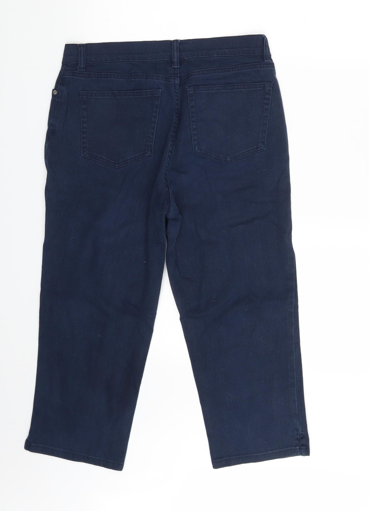 Chaps Womens Blue  Denim Cut-Off Shorts Size 6