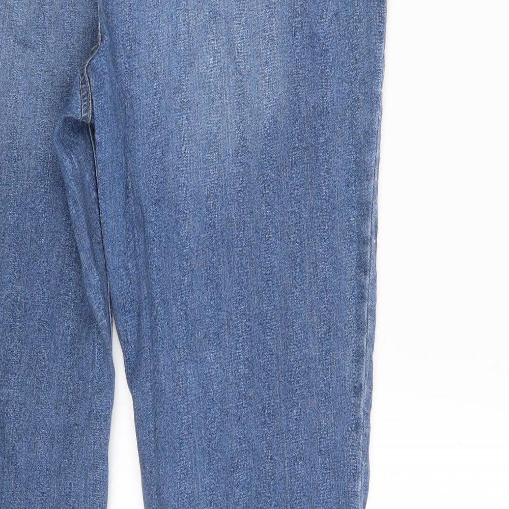 South Womens Blue  Denim Straight Jeans Size 18 L31 in