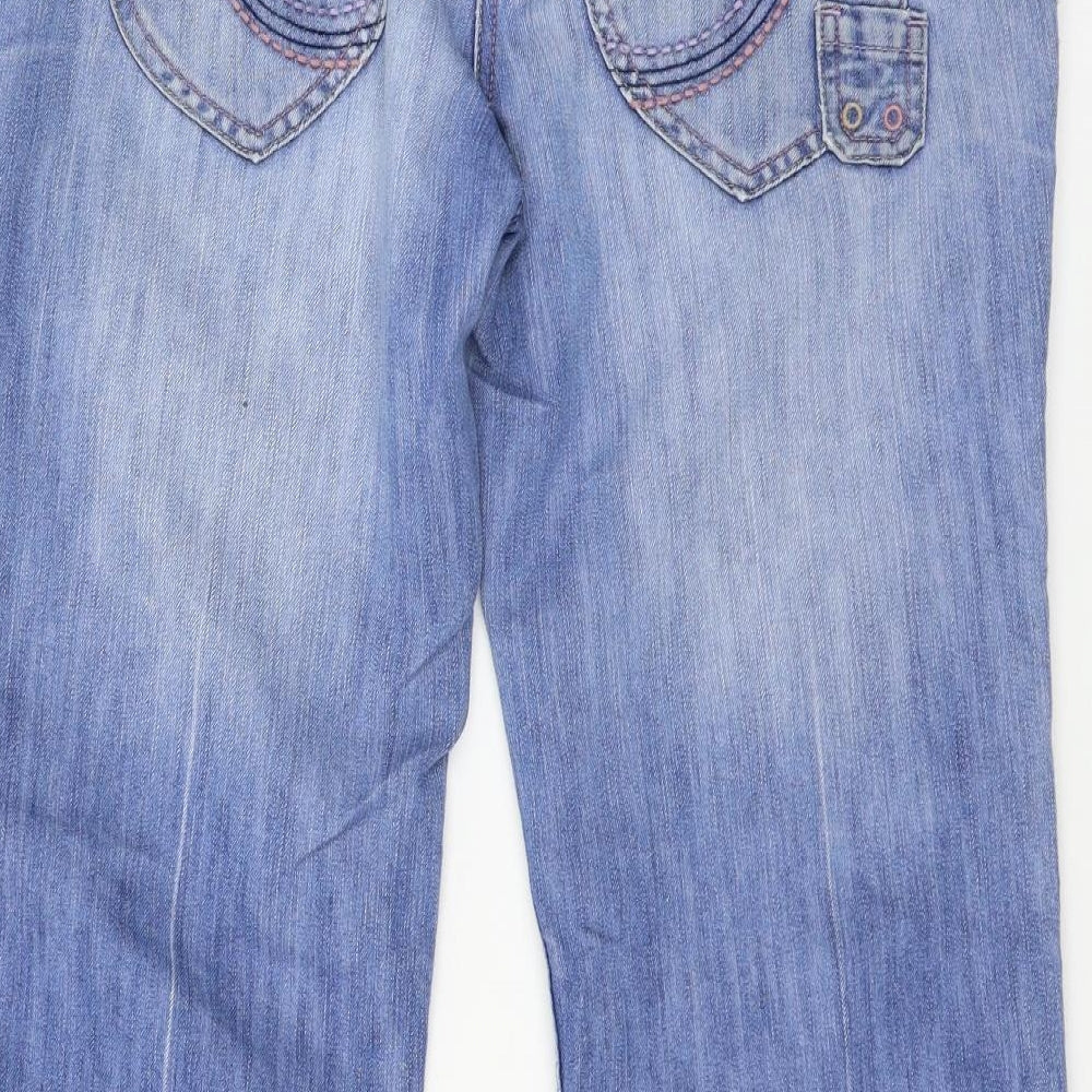 Vintage Denim Womens Blue  Denim Bootcut Jeans Size 12 L28 in
