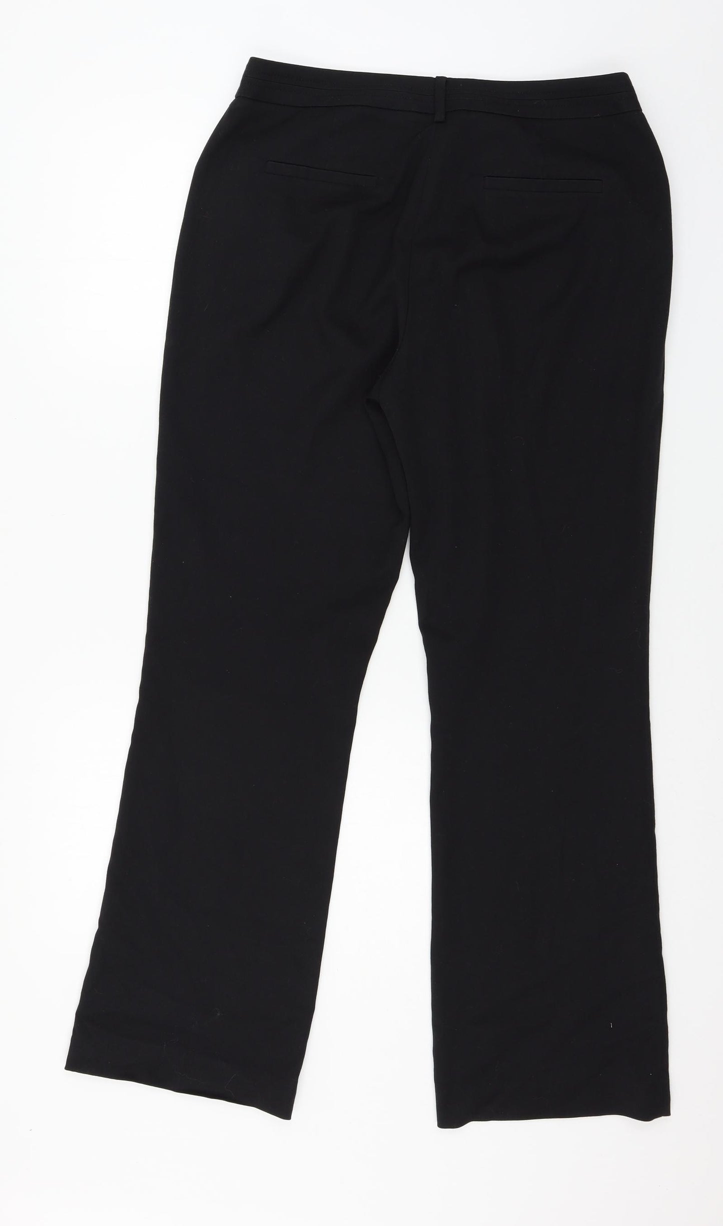 TU Womens Black   Trousers  Size 12 L29 in