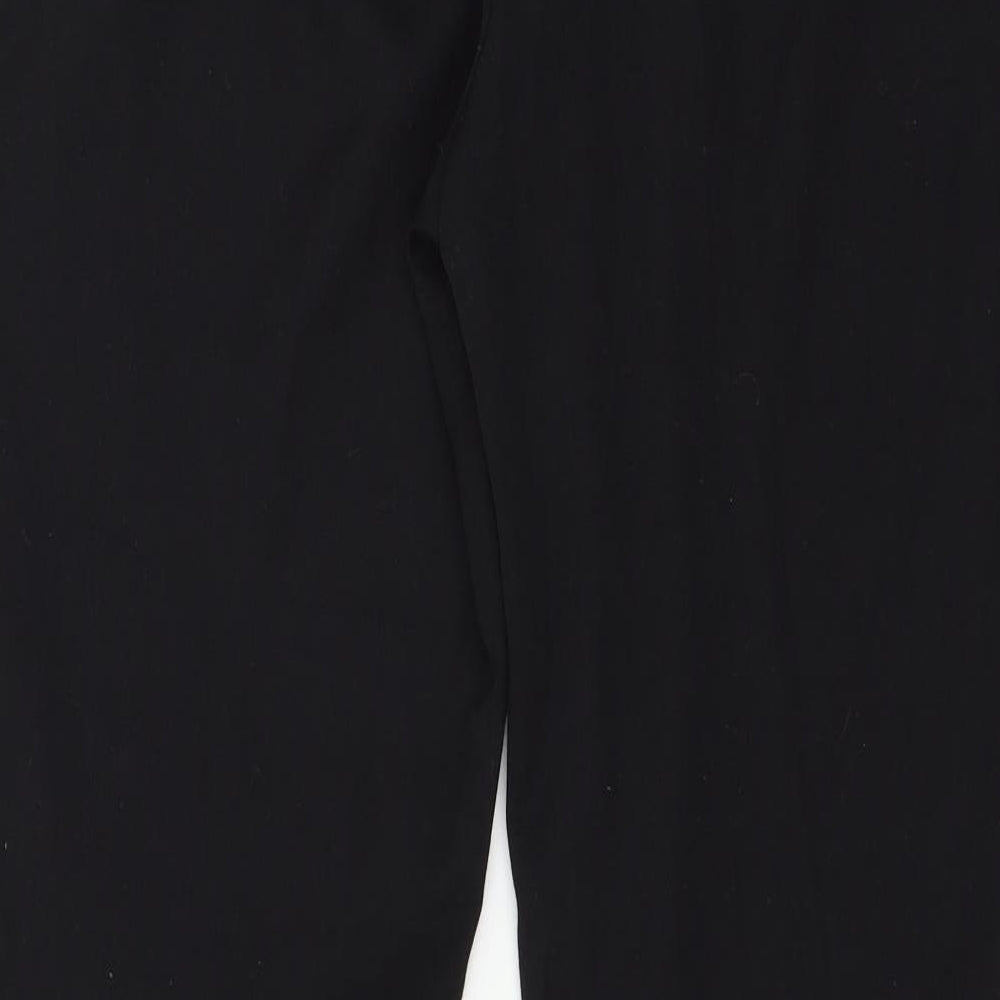 TU Womens Black   Trousers  Size 12 L29 in