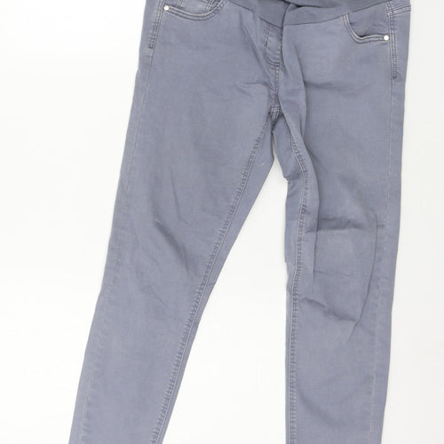 George Womens Grey  Denim Jegging Jeans Size 8 L28 in