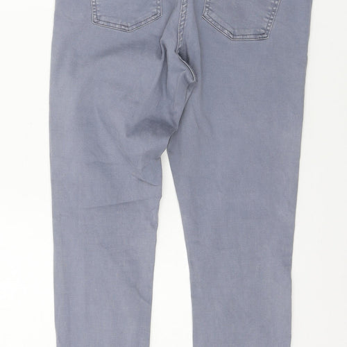 George Womens Grey  Denim Jegging Jeans Size 8 L28 in