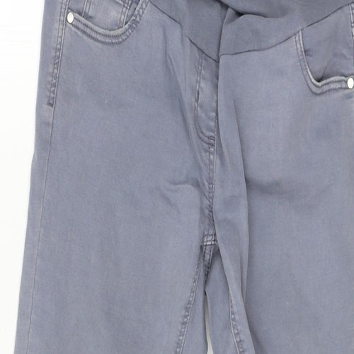 George Womens Grey  Denim Jegging Jeans Size 8 L28 in