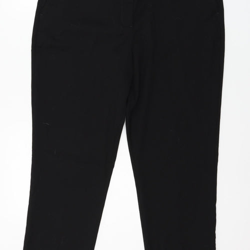 Principles Womens Black   Trousers  Size 16 L26 in