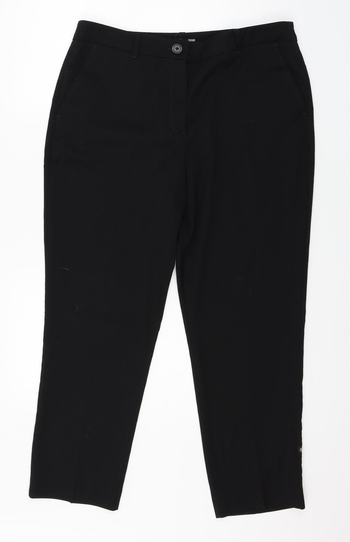 Principles Womens Black   Trousers  Size 16 L26 in