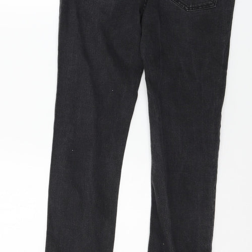 Denim & Co. Womens Grey  Denim Skinny Jeans Size 10 L29 in