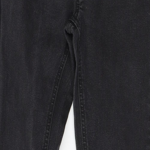 Denim & Co. Womens Grey  Denim Skinny Jeans Size 10 L29 in