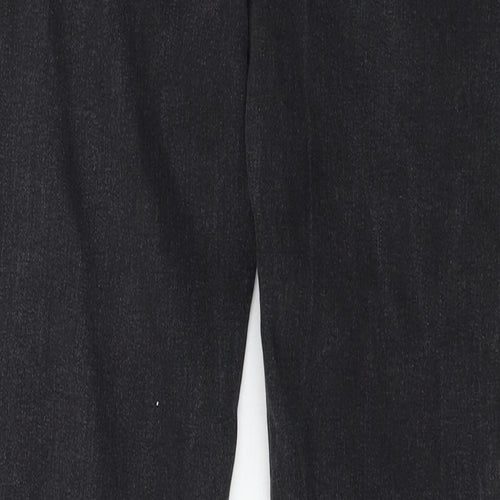 Denim & Co. Womens Grey  Denim Skinny Jeans Size 10 L29 in