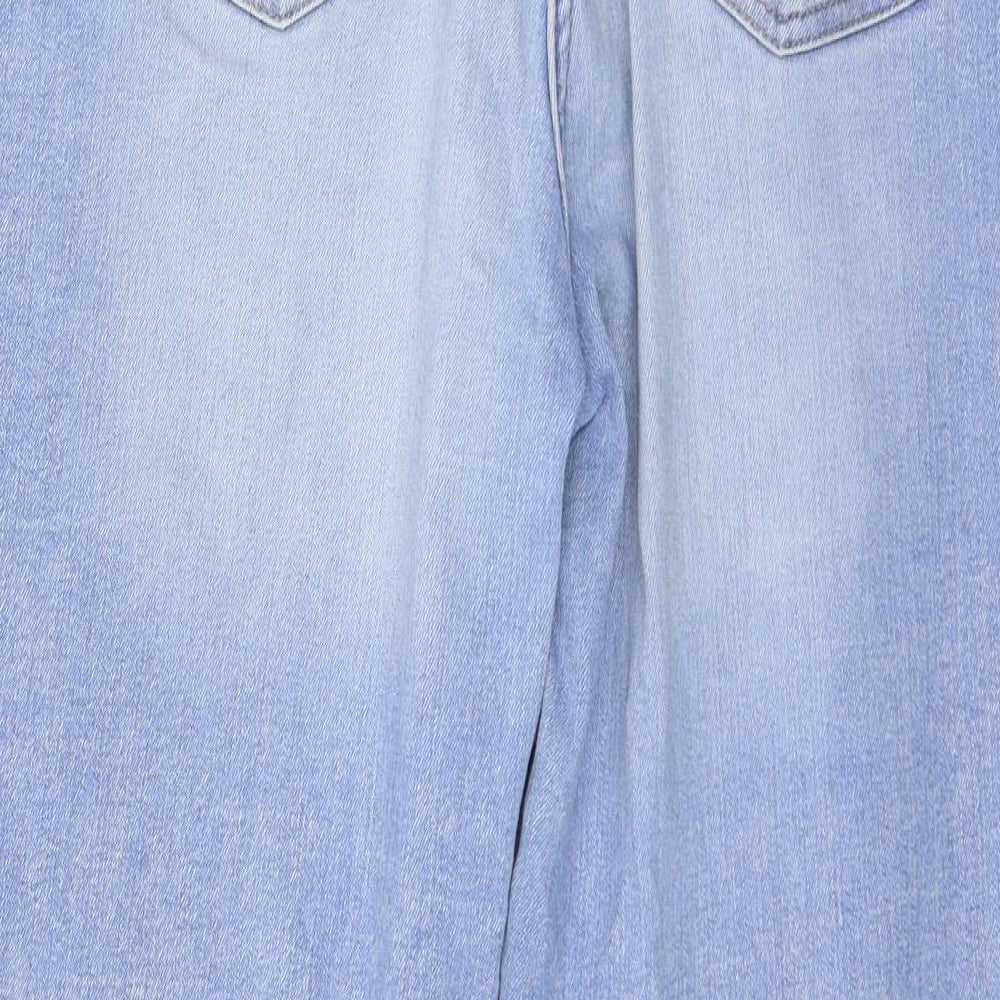 Marks and Spencer Womens Blue  Denim Skinny Jeans Size 12 L25 in