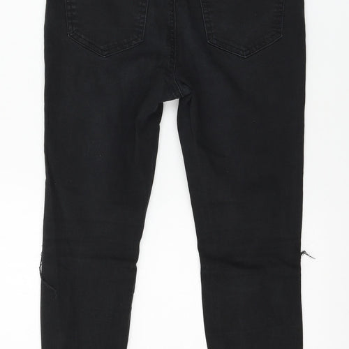 New Look Womens Black  Denim Skinny Jeans Size 10 L23 in