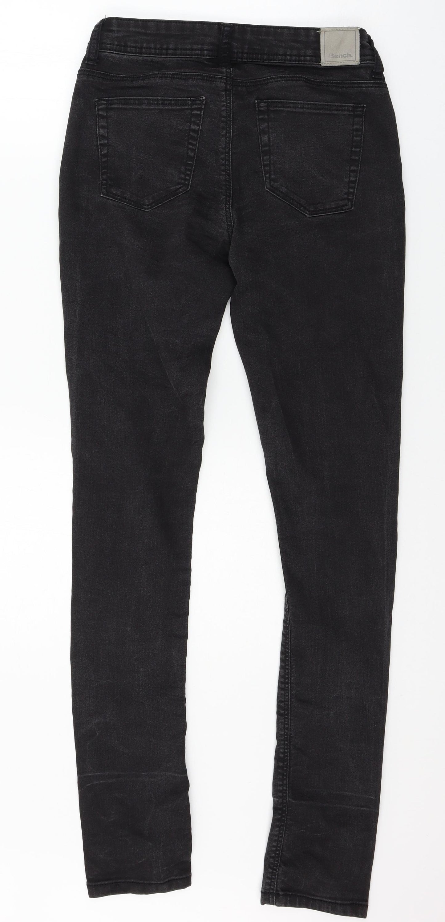 Bench Mens Grey  Denim Skinny Jeans Size 28 L32 in