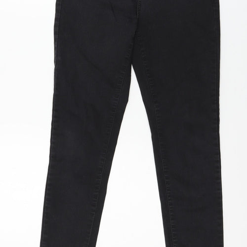 Denim & Co. Womens Grey  Denim Skinny Jeans Size 10 L28 in
