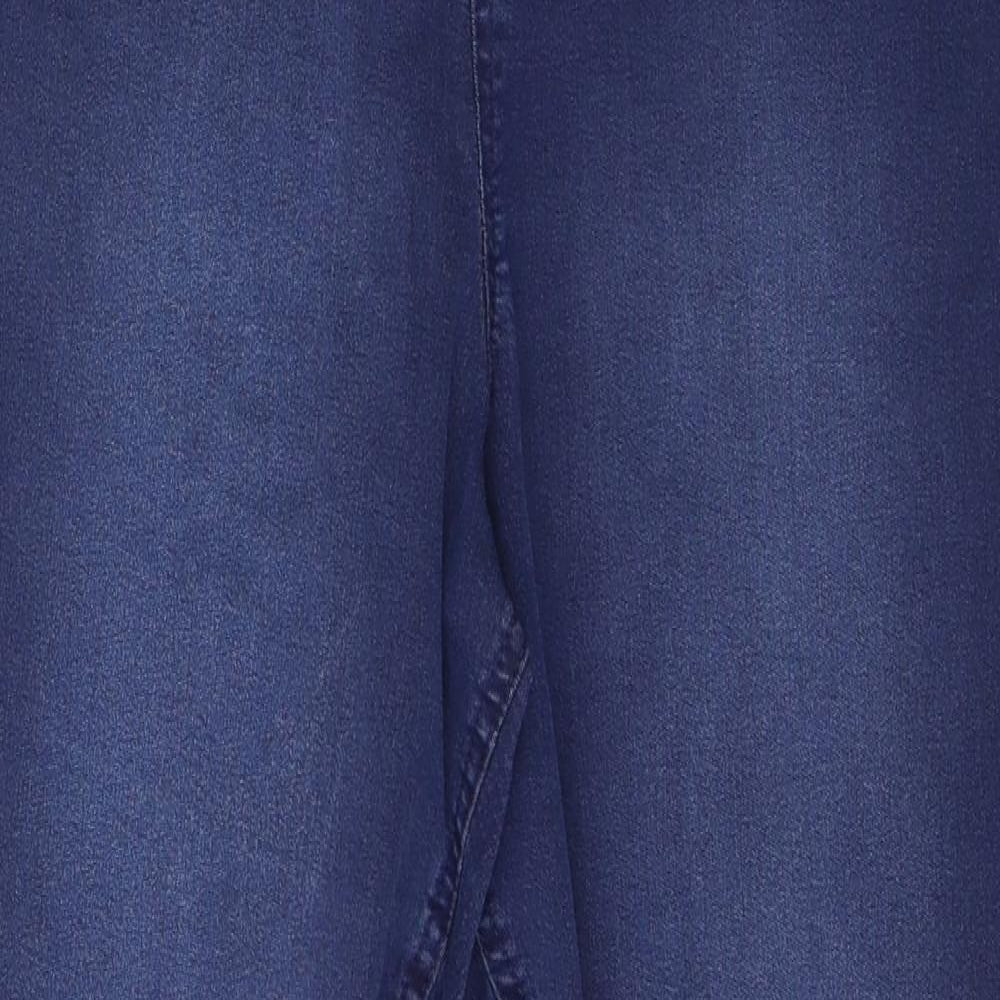F&F Womens Blue  Denim Jegging Jeans Size 18 L26 in