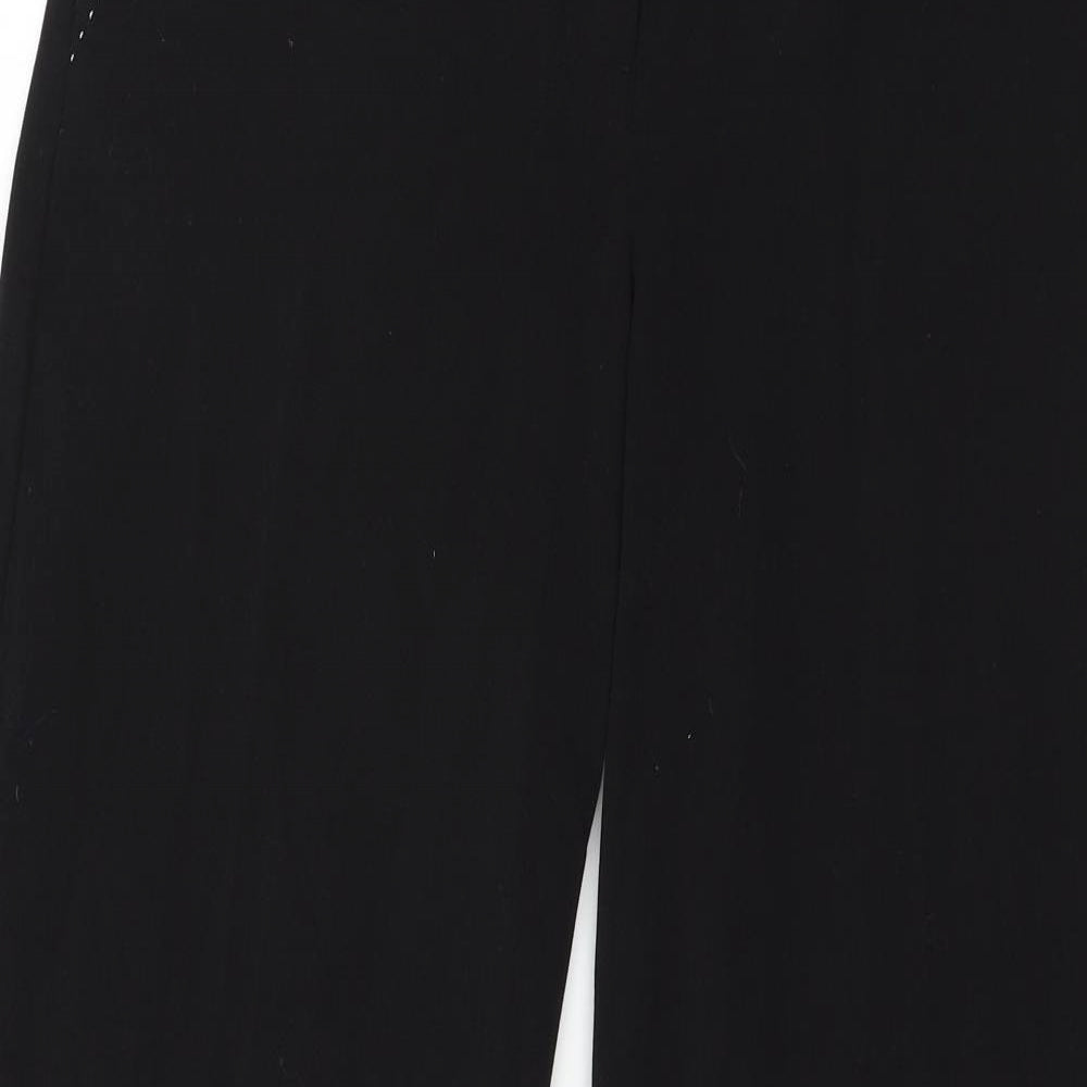 NEXT Womens Black   Trousers  Size 8 L29 in