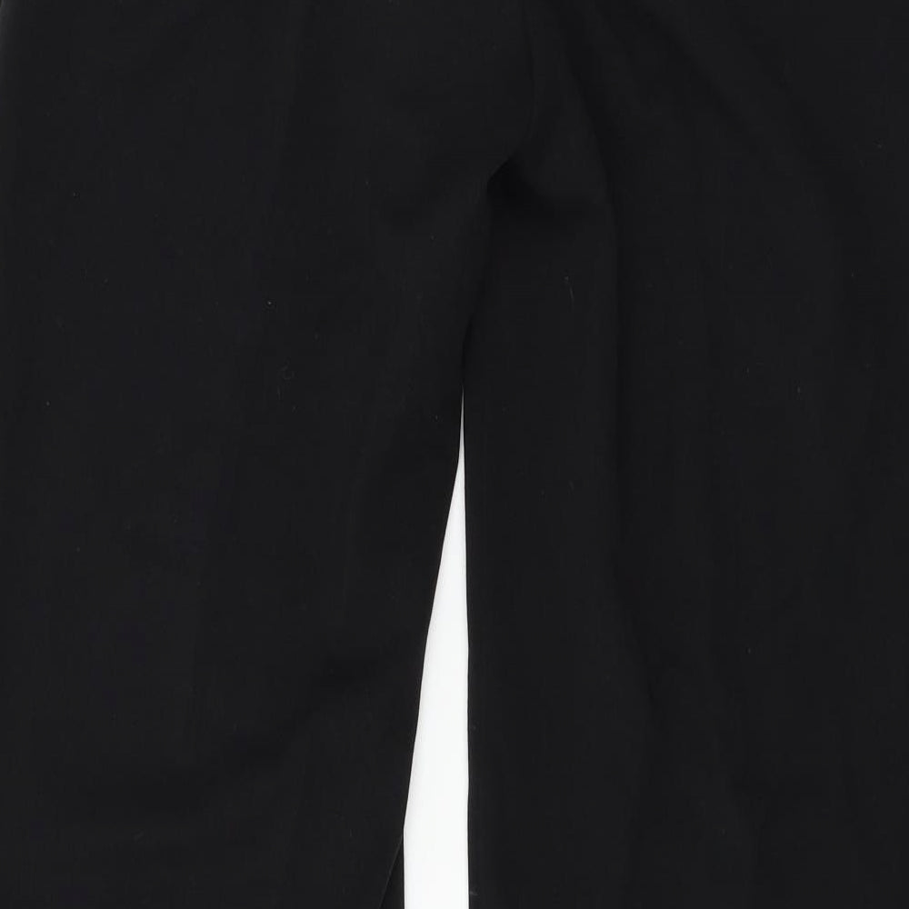 NEXT Womens Black   Trousers  Size 8 L29 in