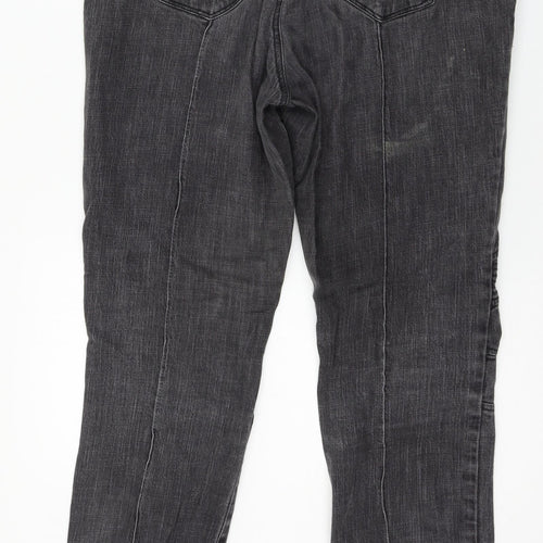 Planet Womens Grey  Denim Straight Jeans Size 14 L28 in