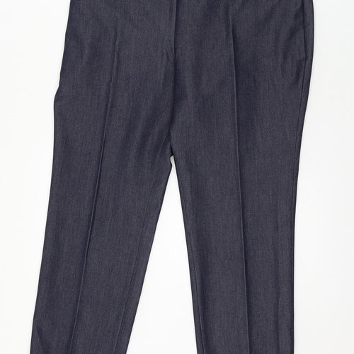 Les Essentiels Womens Blue   Trousers  Size 18 L27 in