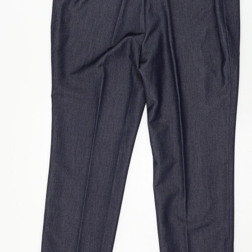Les Essentiels Womens Blue   Trousers  Size 18 L27 in