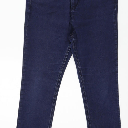 Per Una Womens Blue  Denim Skinny Jeans Size 32 in L23 in