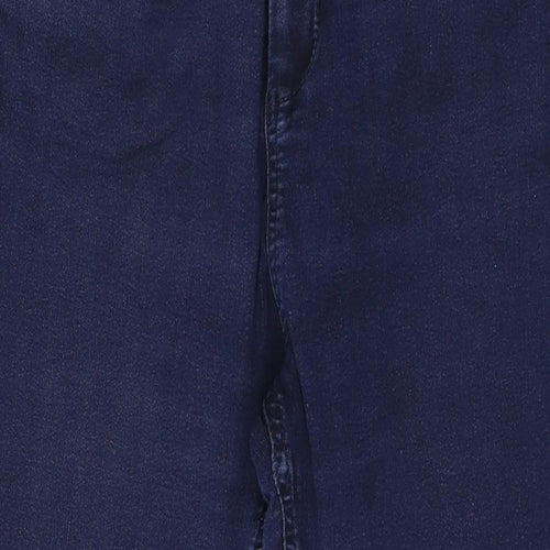 Per Una Womens Blue  Denim Skinny Jeans Size 32 in L23 in