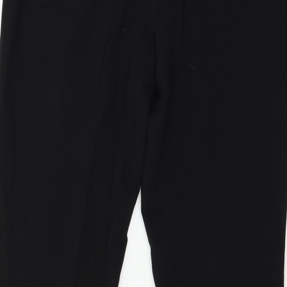 NEXT Womens Black   Trousers  Size 10 L25 in