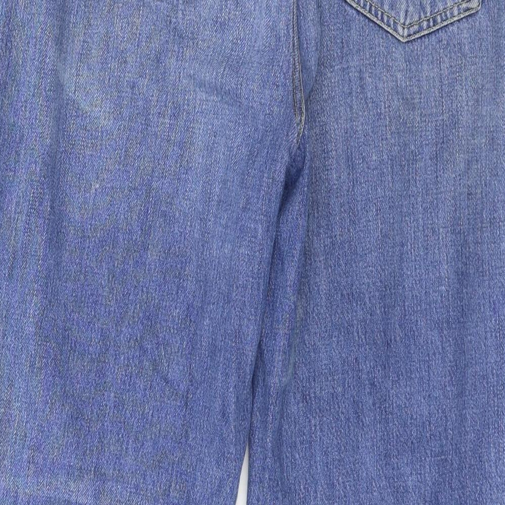 George Womens Blue  Denim Straight Jeans Size 14 L28 in