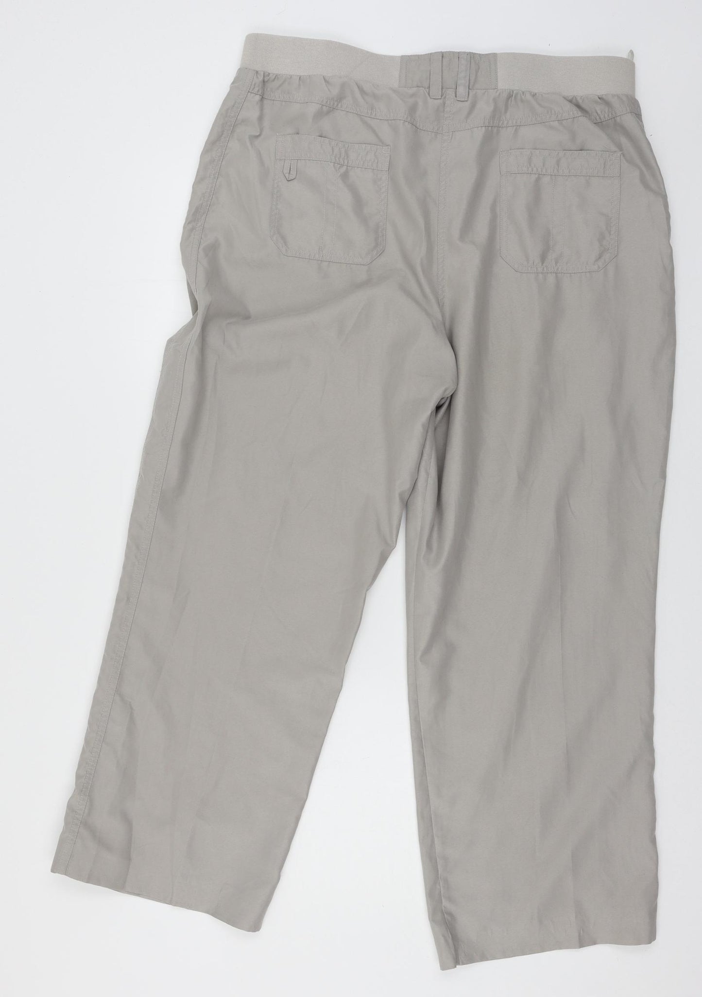 BHS Womens Grey   Jogger Trousers Size 18 L27 in