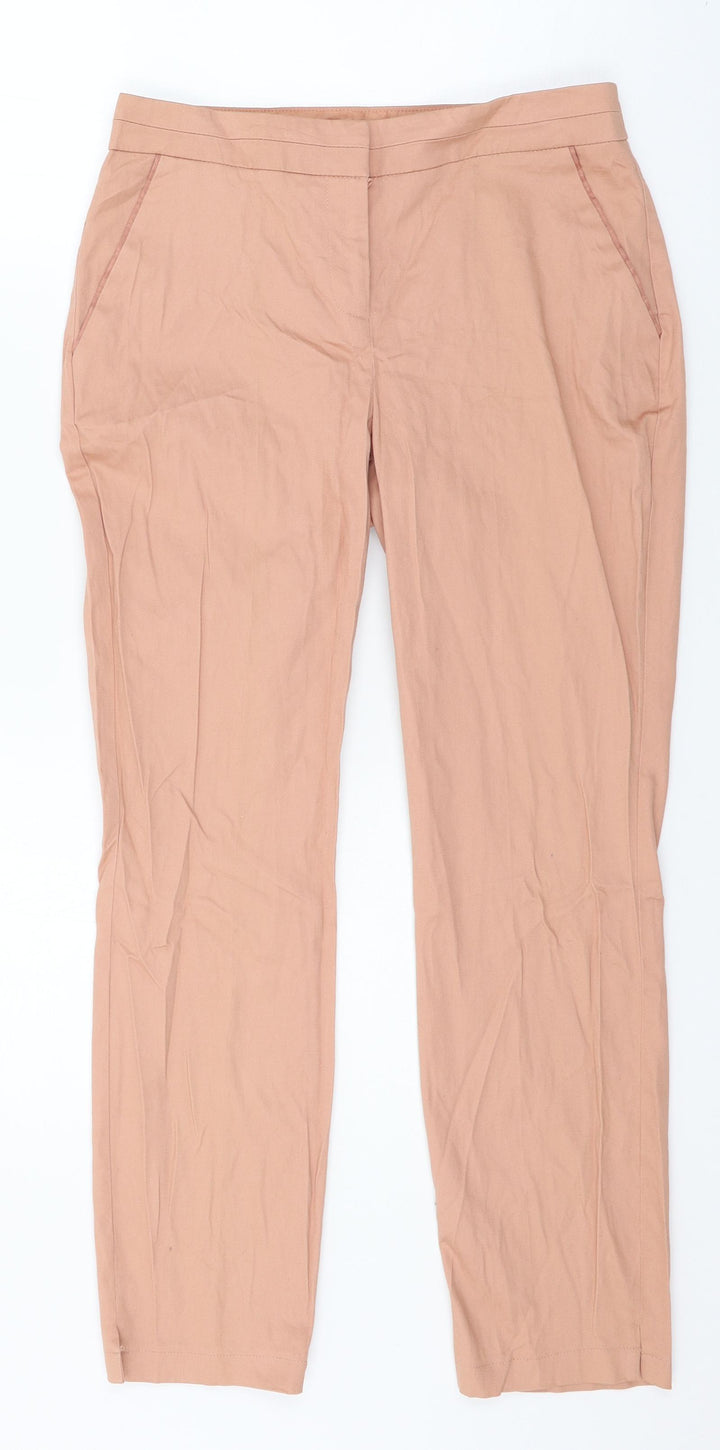 Atmosphere Womens Orange   Trousers  Size 8 L25 in