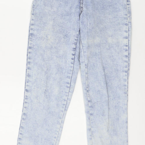 Denim & Co. Womens Blue  Denim Skinny Jeans Size 10 L29 in