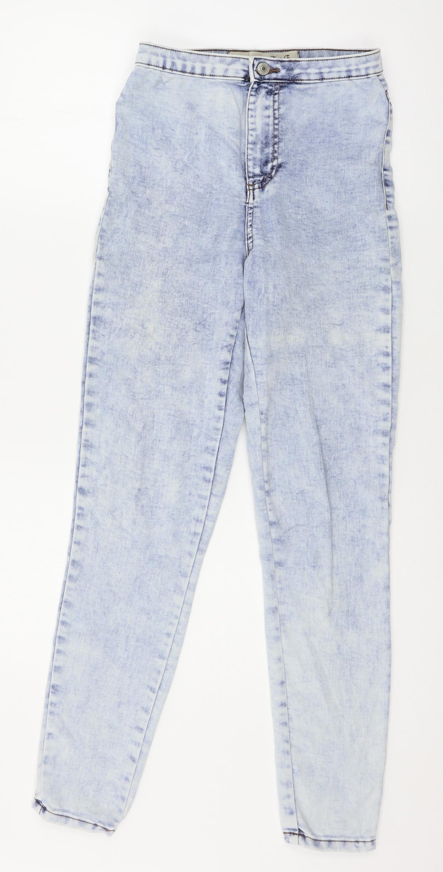 Denim & Co. Womens Blue  Denim Skinny Jeans Size 10 L29 in